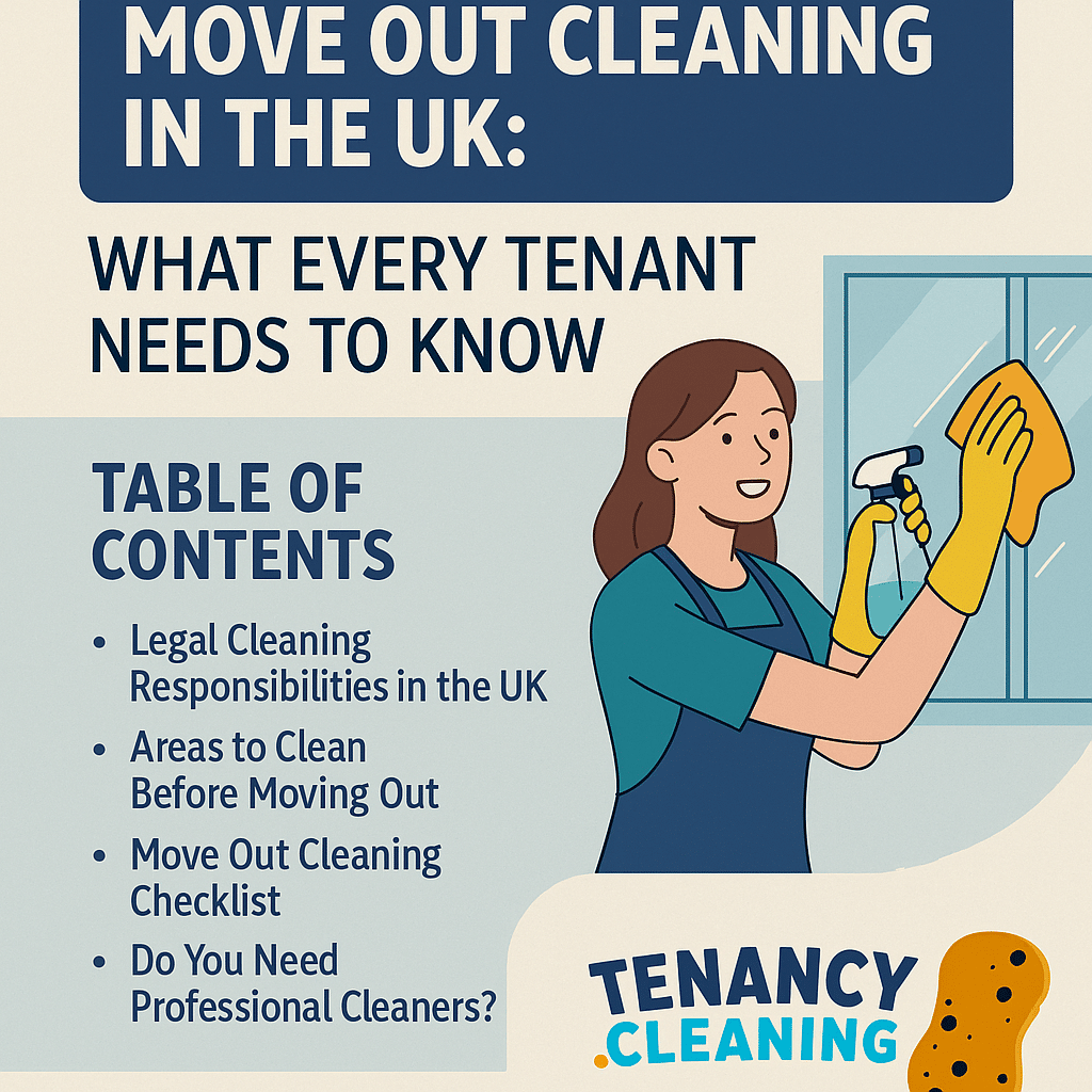 Move Out Cleaning in the UK: What Every Tenant Needs to Know