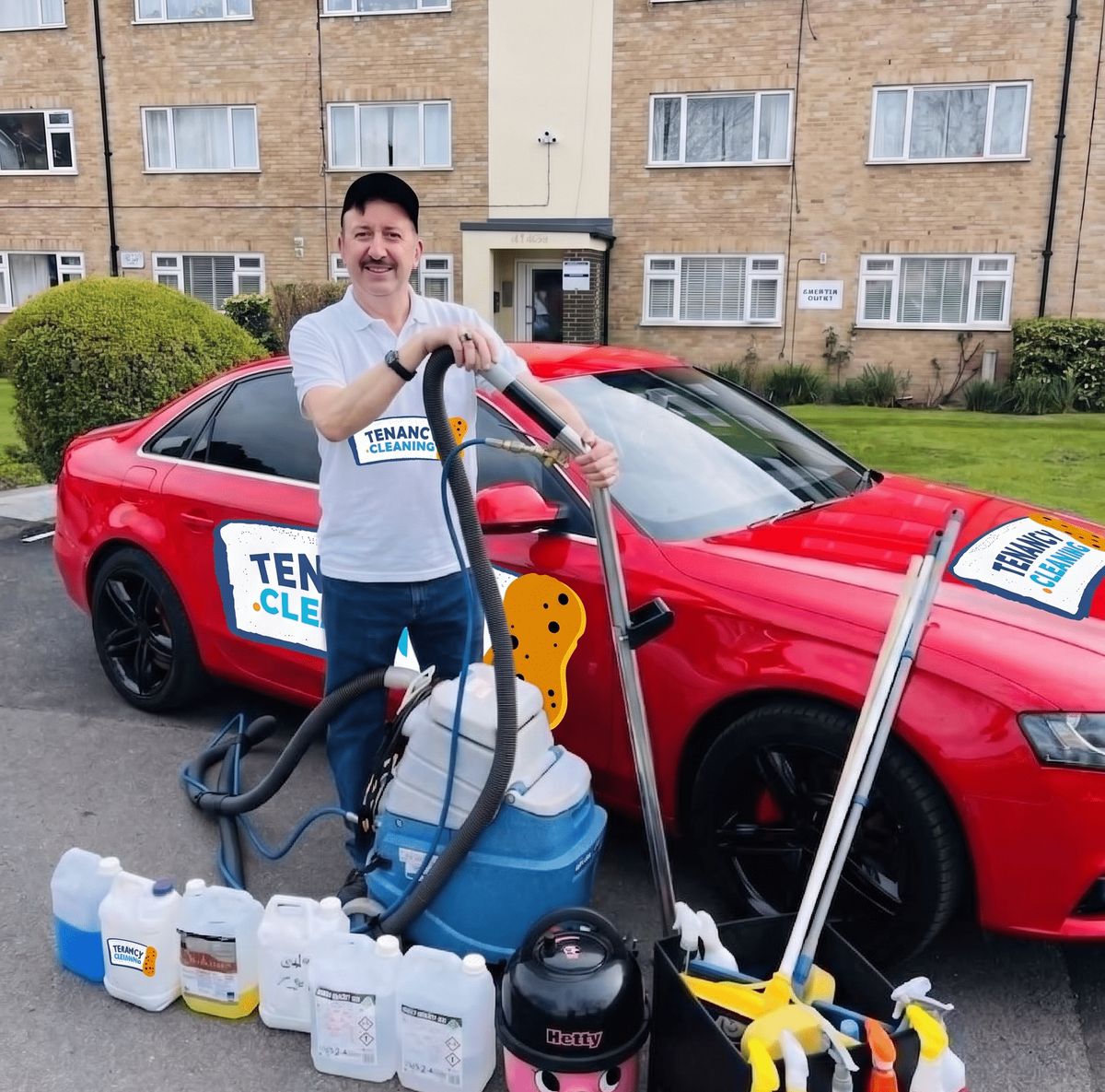 Pre-Tenancy Cleaning team in the UK