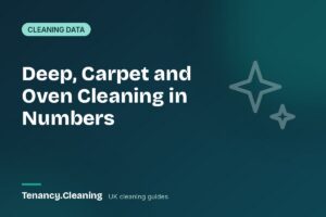Deep, Carpet, Oven and After Builders Cleaning: What 4,463 UK Jobs Show